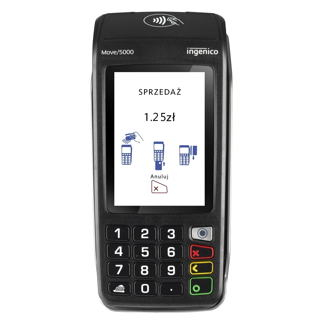 Ingenico Move 5000 mobilny terminal płatniczy